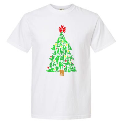 Naughty Xmas Ornaments Kamasutra Adult Humor Christmas Garment-Dyed Heavyweight T-Shirt