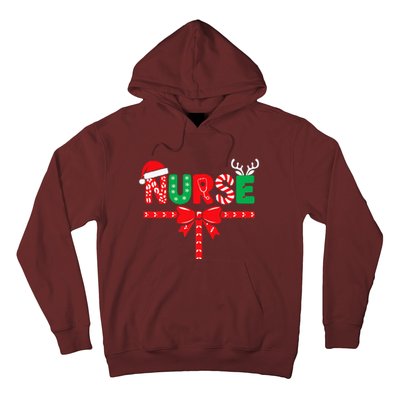 Nurse Xmas Rn Lpn Cna Women Christmas Hoodie