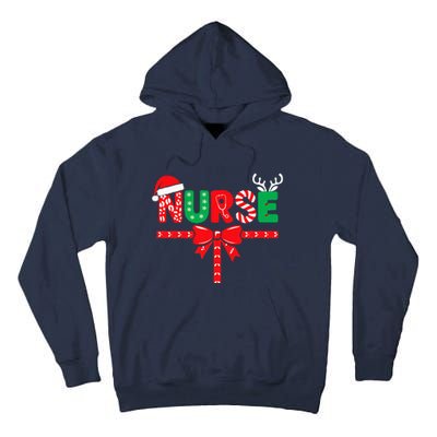 Nurse Xmas Rn Lpn Cna Women Christmas Tall Hoodie