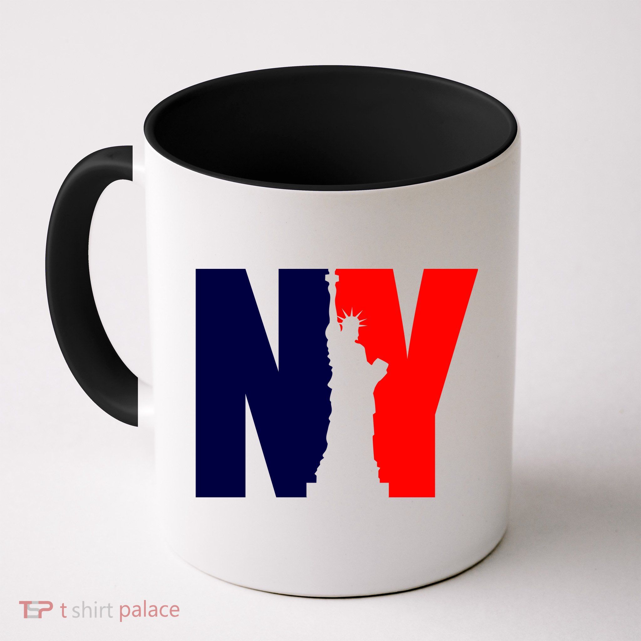 NY - New York Statue Of Liberty Die Cut Coffee Mug