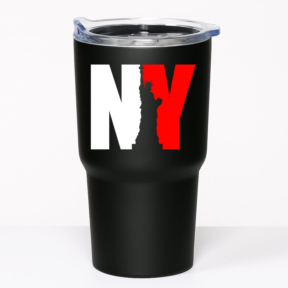 NY - New York Statue Of Liberty Die Cut Tumbler