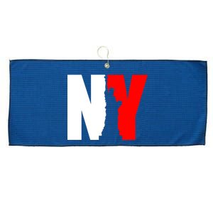 NY - New York Statue Of Liberty Die Cut Large Microfiber Waffle Golf Towel