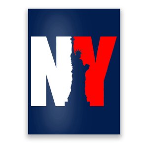 NY - New York Statue Of Liberty Die Cut Poster