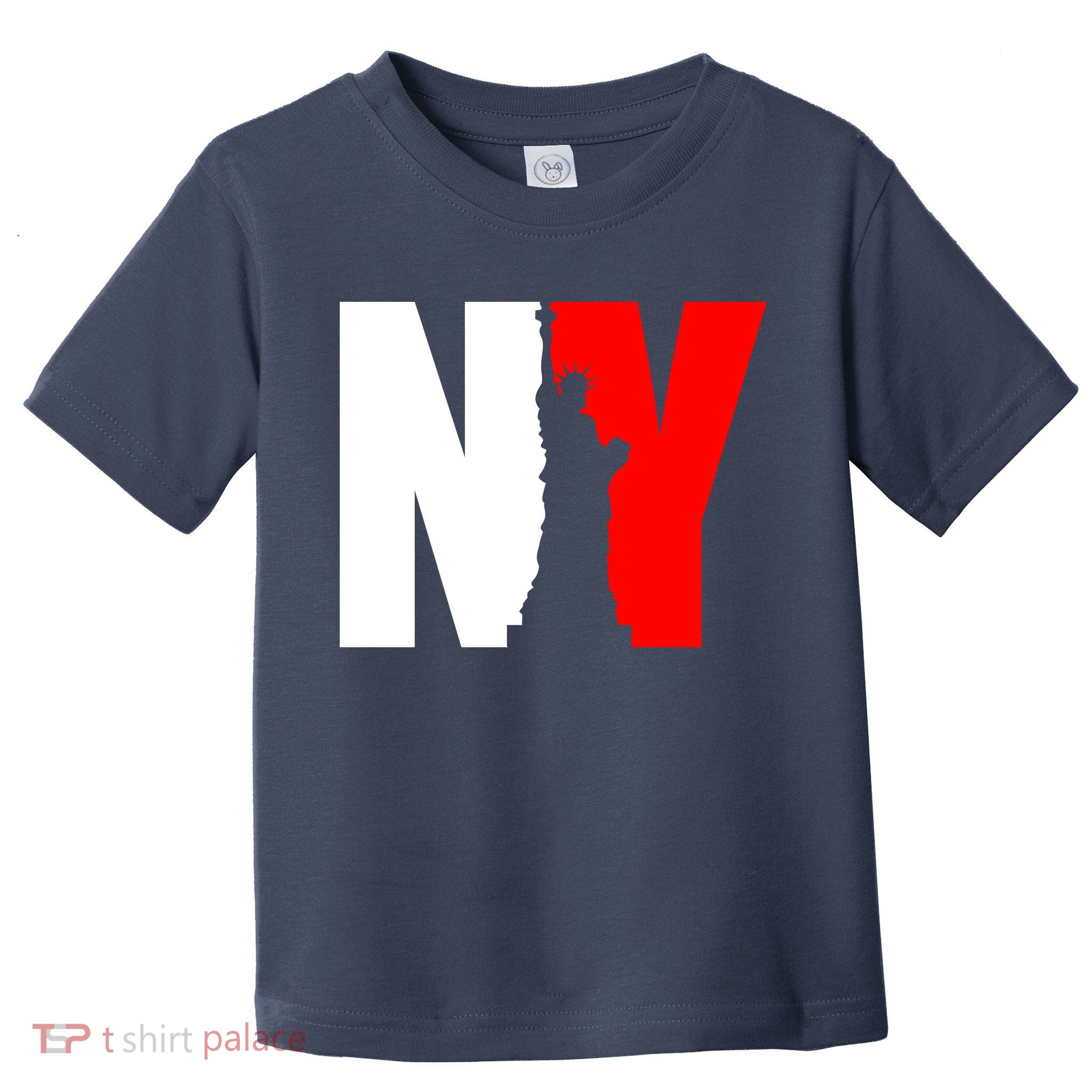 NY - New York Statue Of Liberty Die Cut Toddler T-Shirt