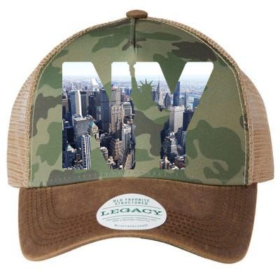 NY Statue Of Liberty Legacy Tie Dye Trucker Hat