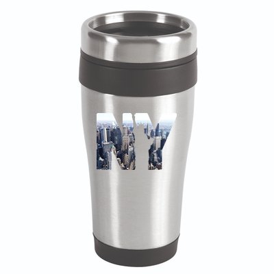 NY Statue Of Liberty 16oz Travel Tumbler