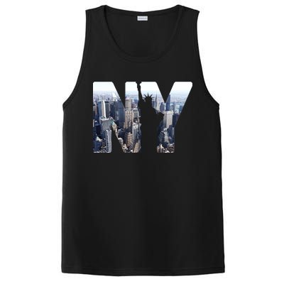 NY Statue Of Liberty PosiCharge Competitor Tank