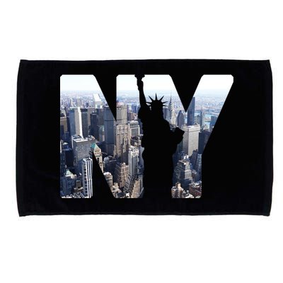 NY Statue Of Liberty Microfiber Hand Towel