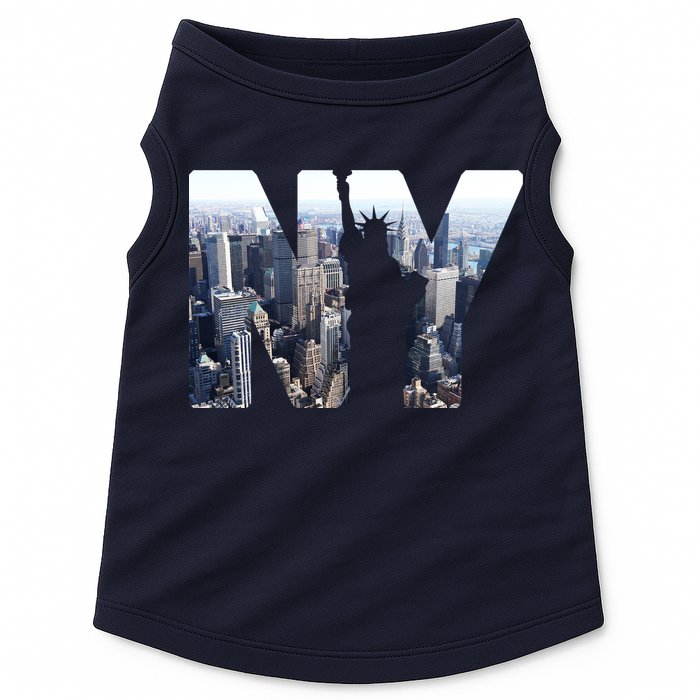 NY Statue Of Liberty Doggie Tank