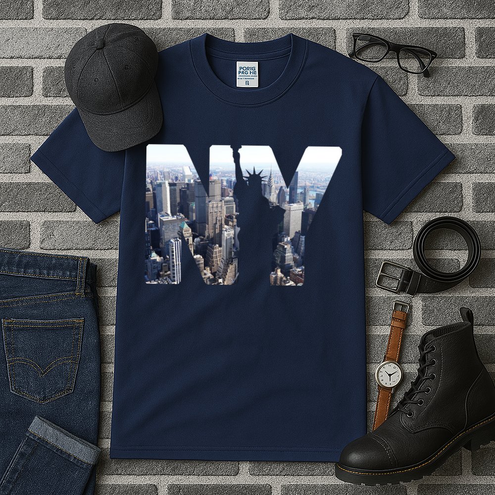NY Statue Of Liberty Tall T-Shirt