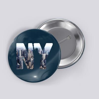 NY Statue Of Liberty Button