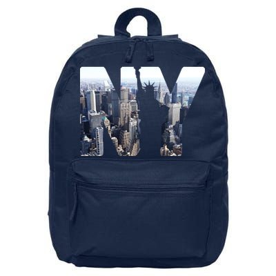 NY Statue Of Liberty 16 in Basic Backpack