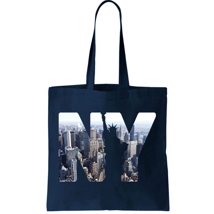 NY Statue Of Liberty Tote Bag