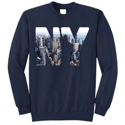 NY Statue Of Liberty Tall Sweatshirt