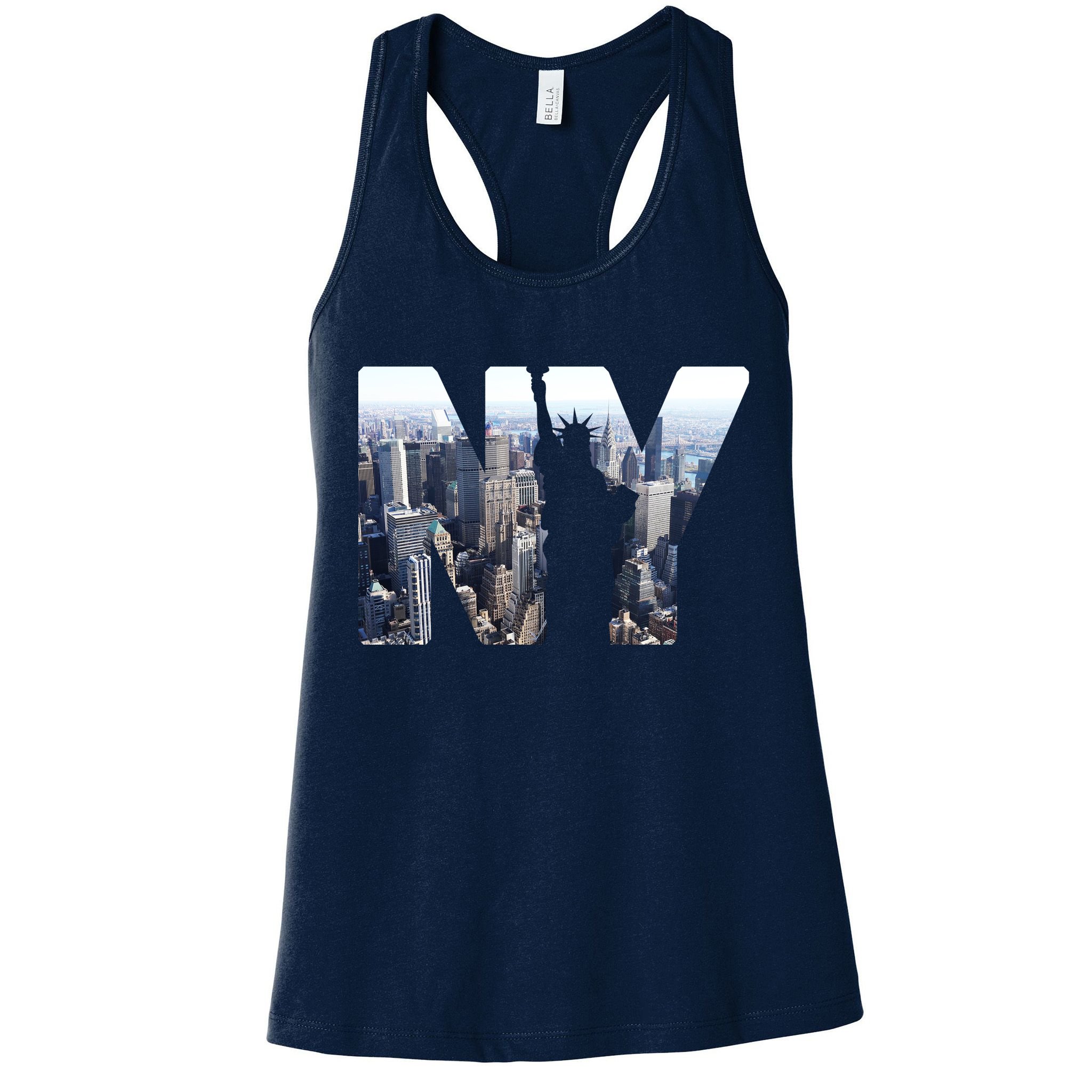 NY Statue Of Liberty Womens Tank Top