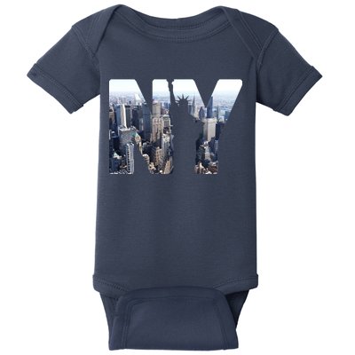 NY Statue Of Liberty Baby Bodysuit