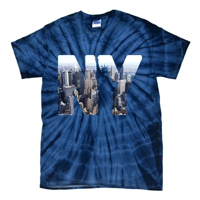 NY Statue Of Liberty Tie-Dye T-Shirt