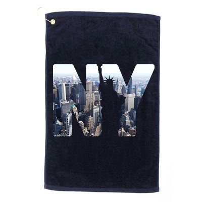 NY Statue Of Liberty Golf Towel