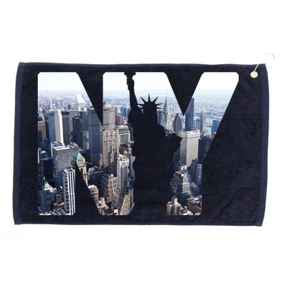 NY Statue Of Liberty Grommeted Golf Towel