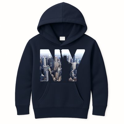 NY Statue Of Liberty Kids Hoodie