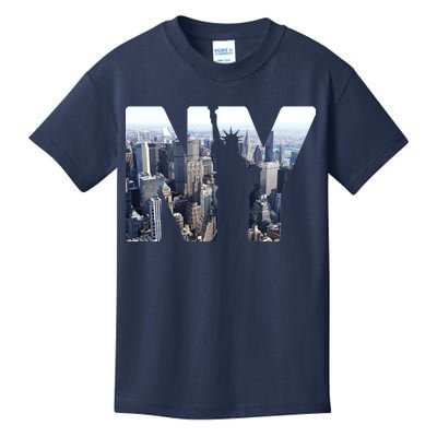 NY Statue Of Liberty Kids T-Shirt