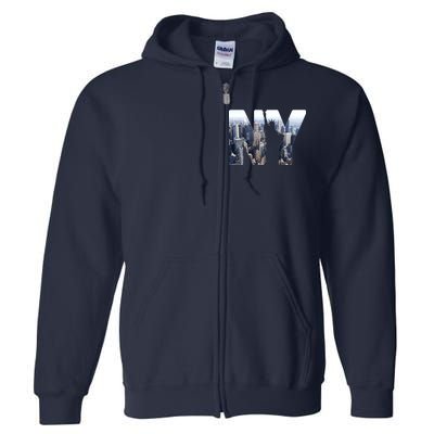 NY Statue Of Liberty Full Zip Hoodie