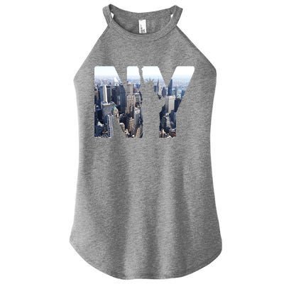 NY Statue Of Liberty Women's Perfect Tri Rocker Tank