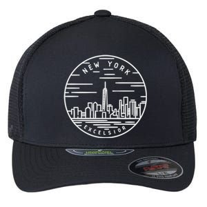 New York 1788 State Of New York Flexfit Unipanel Trucker Cap