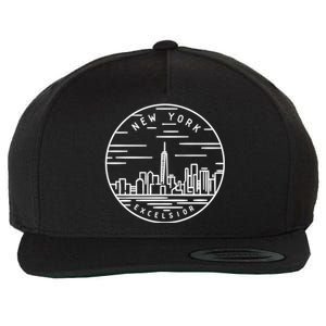 New York 1788 State Of New York Wool Snapback Cap