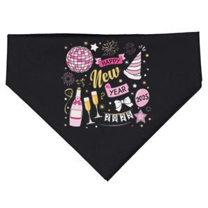 New Year 2025 Happy New Years Eve Day Family Matching USA-Made Doggie Bandana