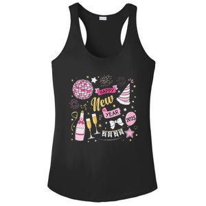 New Year 2025 Happy New Years Eve Day Family Matching Ladies PosiCharge Competitor Racerback Tank