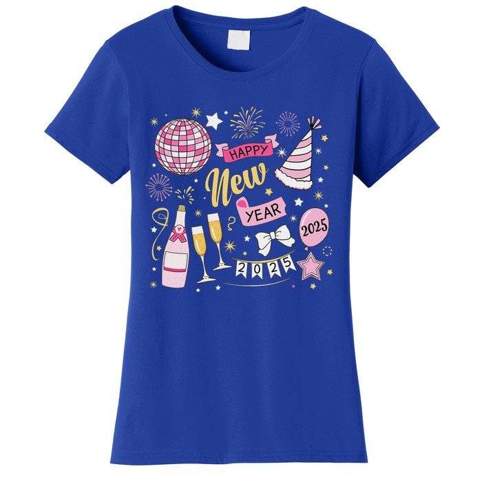 New Year 2025 Happy New Years Eve Day Family Matching Women's T-Shirt