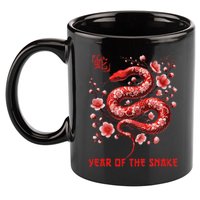 New Year 2025 Year Of The Snake Zodiac Sign 11oz C Handle Ceramic Mug