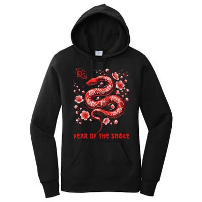 New Year 2025 Year Of The Snake Zodiac Sign Women's Pullover Hoodie