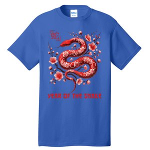 New Year 2025 Year Of The Snake Zodiac Sign Tall T-Shirt