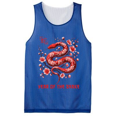 New Year 2025 Year Of The Snake Zodiac Sign Mesh Reversible Basketball Jersey Tank