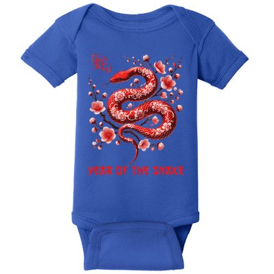 New Year 2025 Year Of The Snake Zodiac Sign Baby Bodysuit