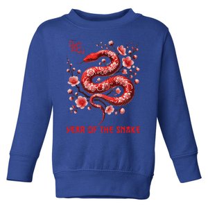 New Year 2025 Year Of The Snake Zodiac Sign Toddler Sweatshirt