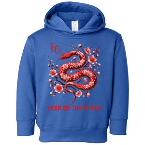 New Year 2025 Year Of The Snake Zodiac Sign Toddler Hoodie