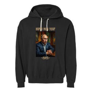 New Year 2025 Vladimir Putin Russia Garment-Dyed Fleece Hoodie