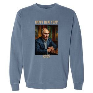 New Year 2025 Vladimir Putin Russia Garment-Dyed Sweatshirt