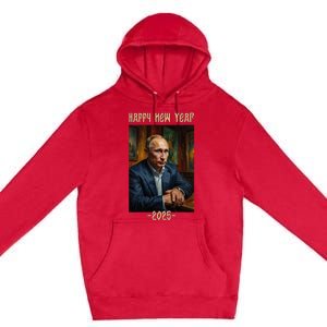 New Year 2025 Vladimir Putin Russia Premium Pullover Hoodie