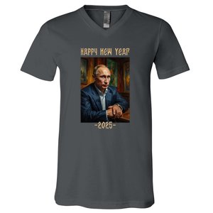 New Year 2025 Vladimir Putin Russia V-Neck T-Shirt