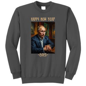 New Year 2025 Vladimir Putin Russia Tall Sweatshirt