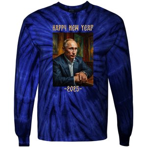 New Year 2025 Vladimir Putin Russia Tie-Dye Long Sleeve Shirt