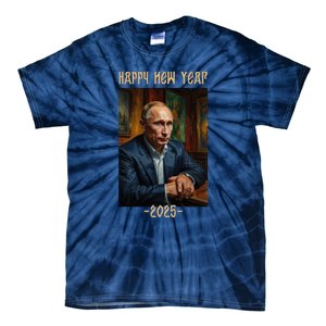 New Year 2025 Vladimir Putin Russia Tie-Dye T-Shirt