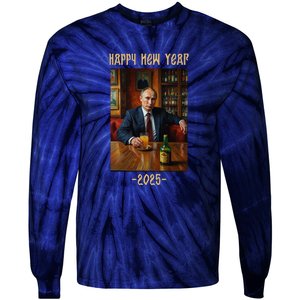 New Year 2025 Vladimir Putin Russia Tie-Dye Long Sleeve Shirt