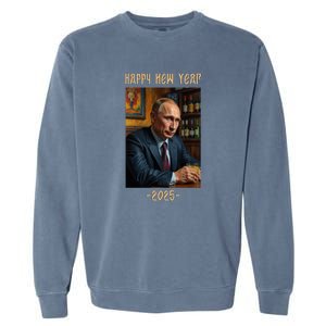 New Year 2025 Vladimir Putin Russia Garment-Dyed Sweatshirt