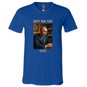 New Year 2025 Vladimir Putin Russia V-Neck T-Shirt