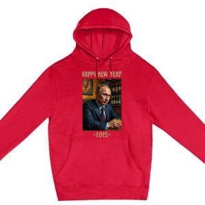 New Year 2025 Vladimir Putin Russia Premium Pullover Hoodie